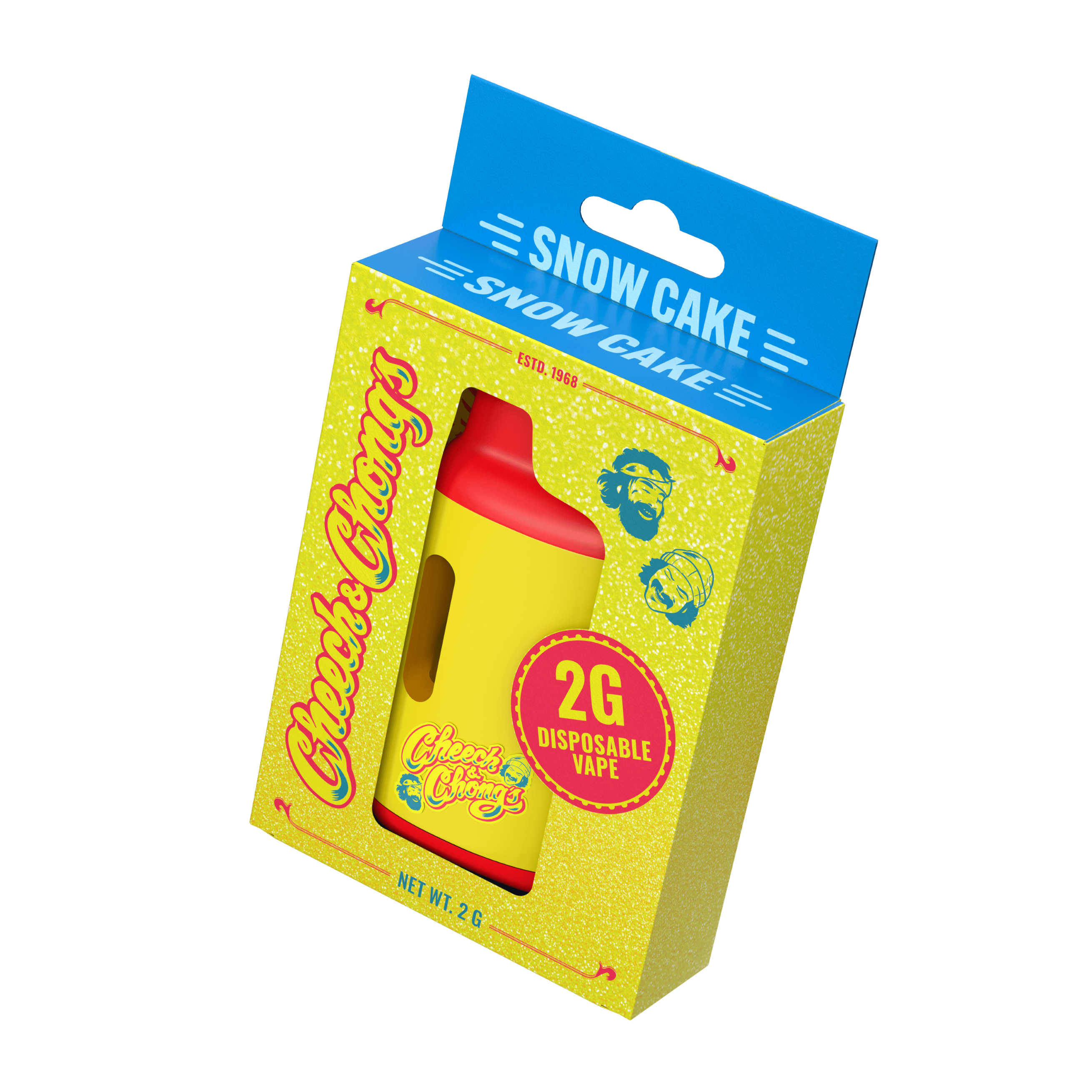 Product: Cheech & Chong | Snow Cake | Disposable Vape Indica