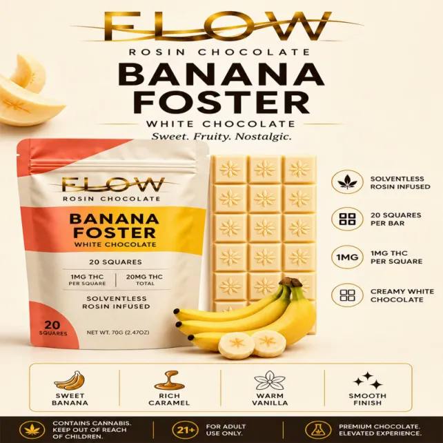 Flow - 20mg Chocolate - Banana Foster