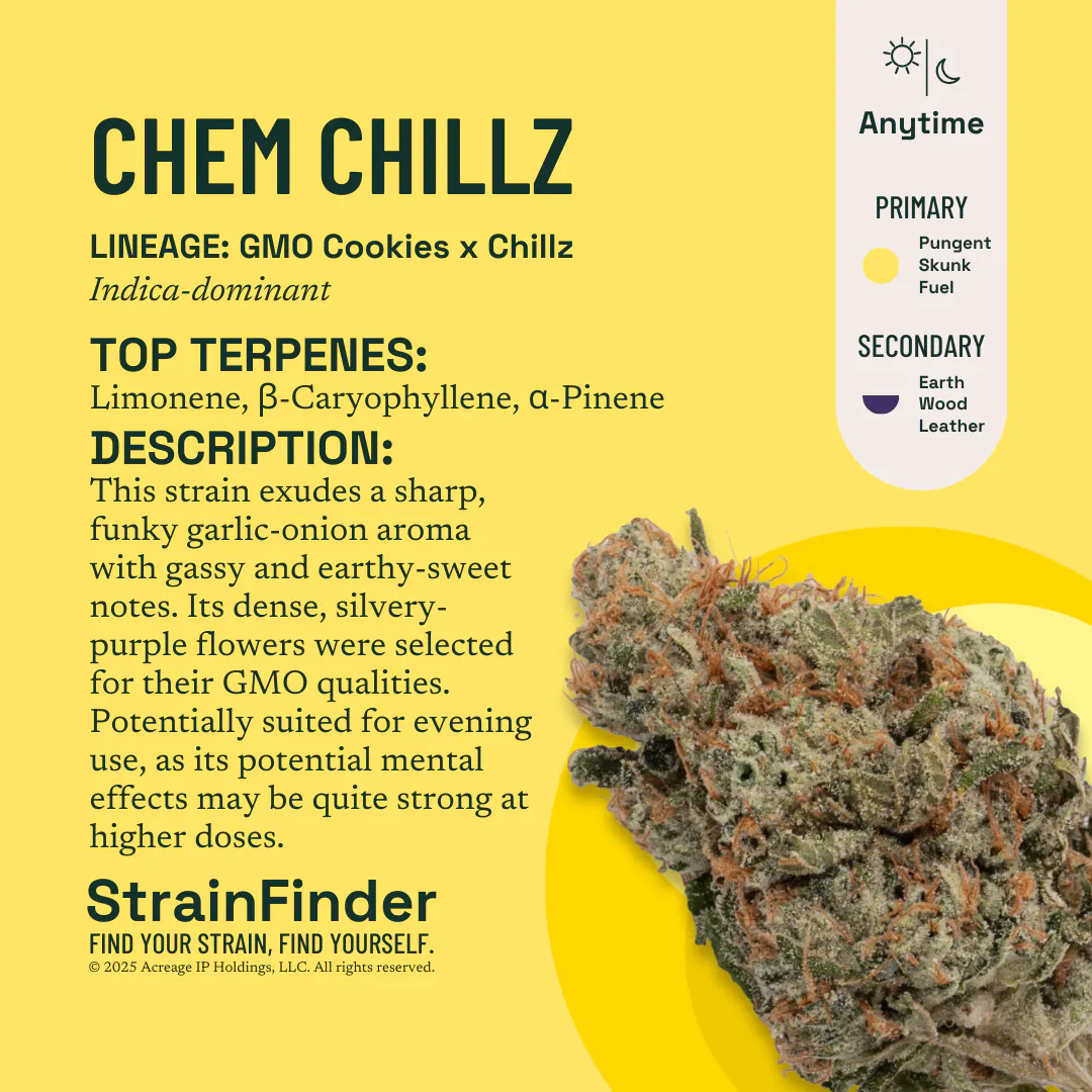 Shop Chem Chillz - 3.5g Whole Flower in Worcester | The Botanist
