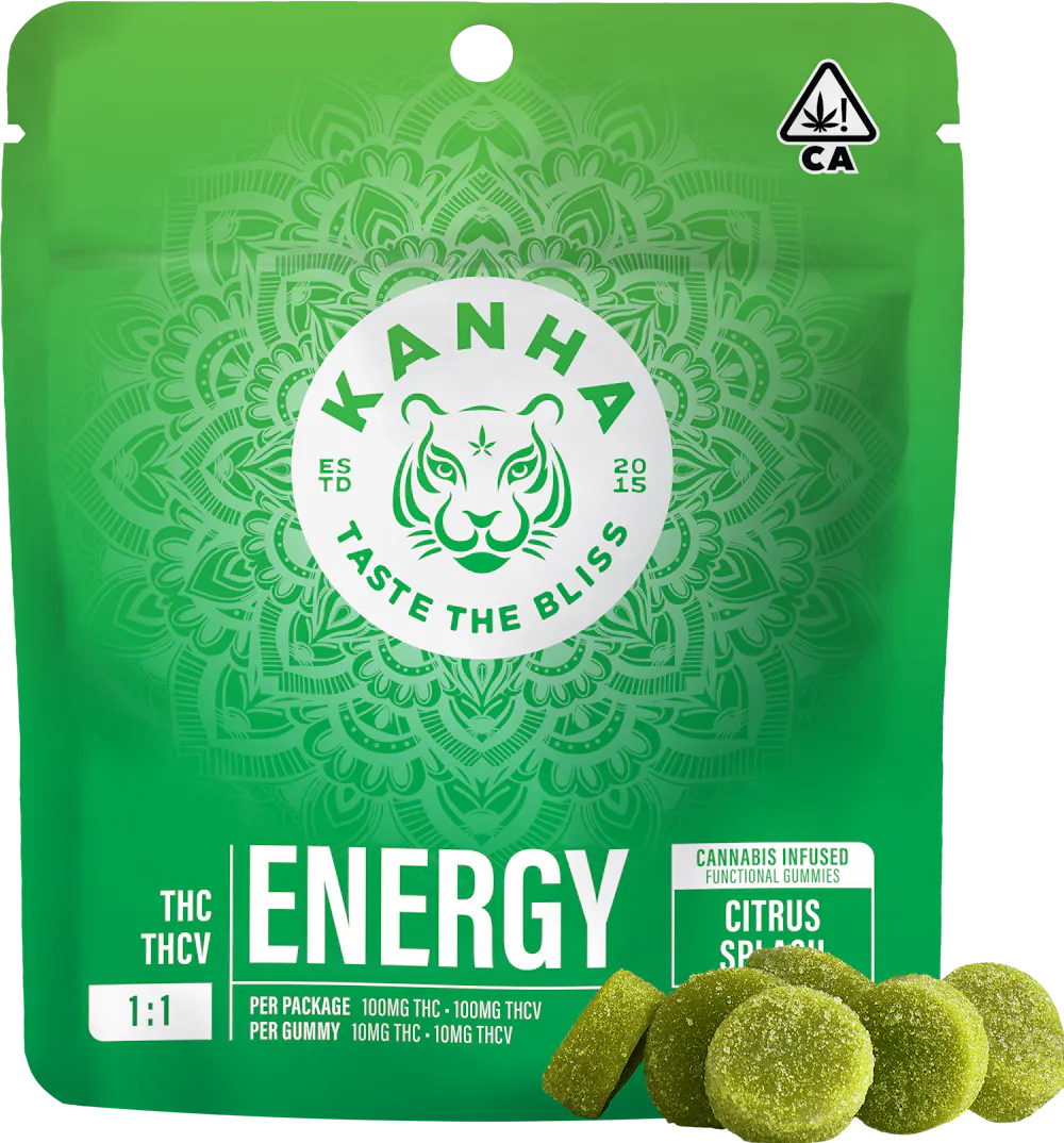 Product 10mg Nano Energy Citrus Splash Sativa Gummies 10pk /20 servings