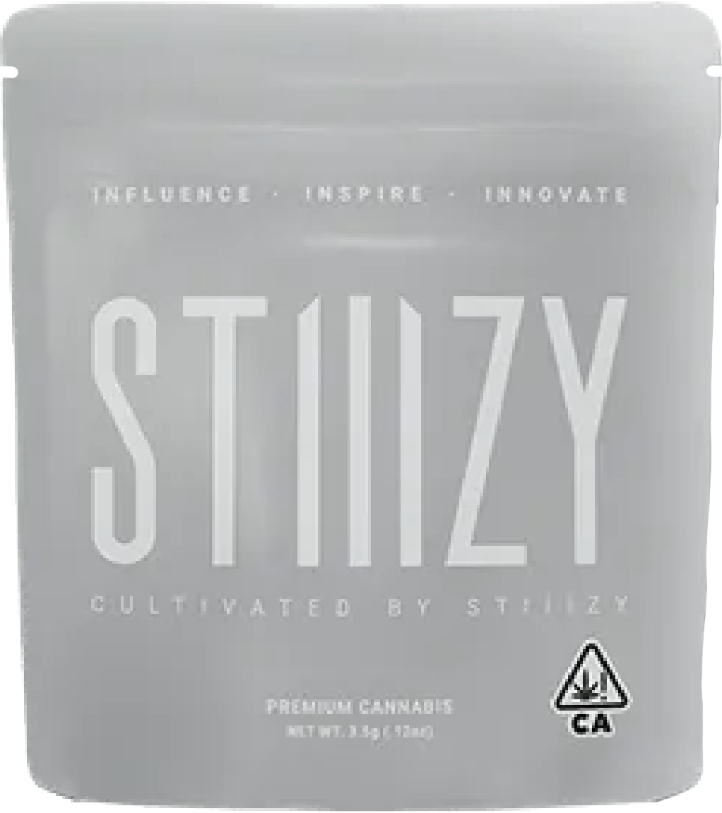 Stiiizy STIIIZY Light Grey Mylar Peanut Butter Gelato STIIIZY