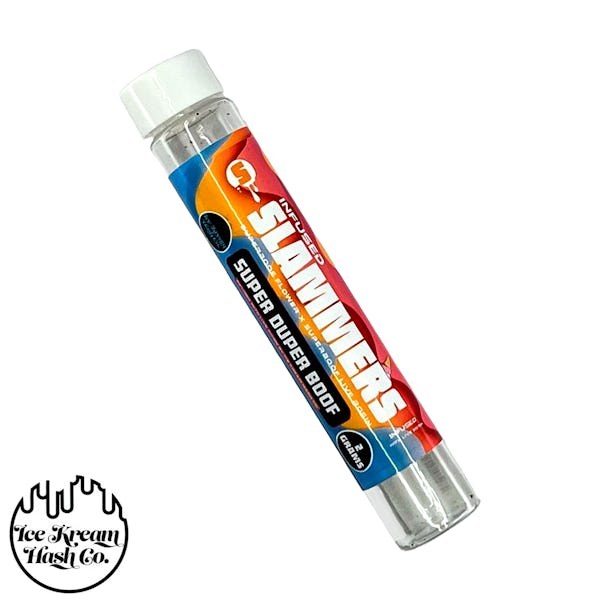 Product: Ice Kream Hash Co. | Super Duper Boof Rosin Infused Slammers Pre-Roll | 2g