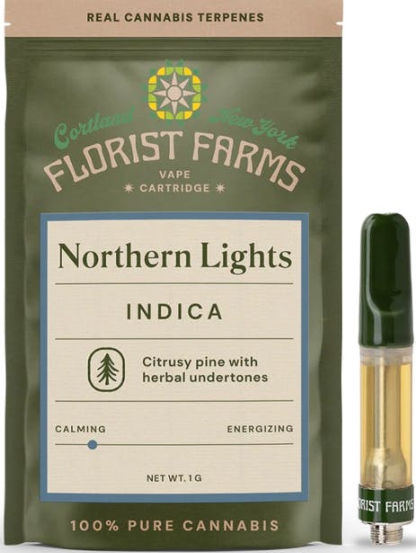 Florist Farms Vape Cartridge | 1g | Northern Lights *G-85*