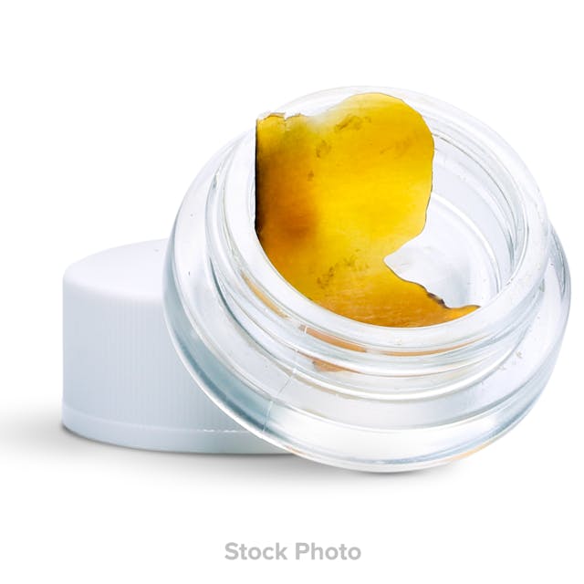 Shatter is a form of concentrate that is made by extracting cannabinoids and terpenes from cured cannabis flower. Shatter is translucent and stable at room temperature, but can range in consistency from very brittle to having a "pull-n-snap" quality.