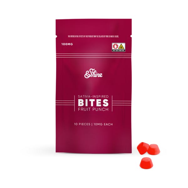 &Shine
Fruit Punch 10pk | 100mg