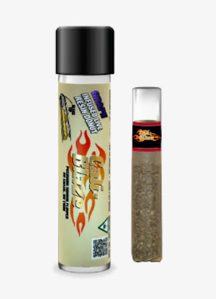 Grape (Indica) | 1.2g | Live Resin | Donut Blunts | Cali-Blaze