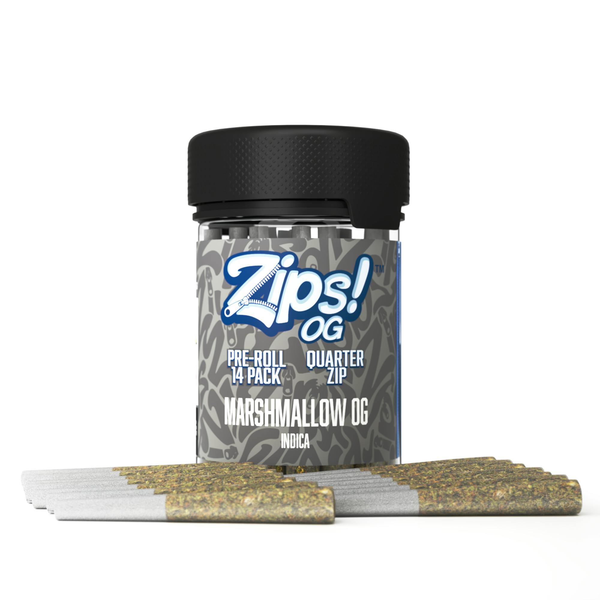 ZIPS | Preroll 14 Pack | Marshmallow OG