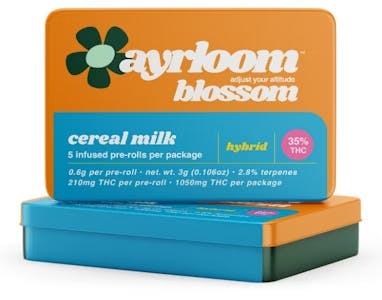 Photo of Ayrloom Cereal milk Preroll 5pk