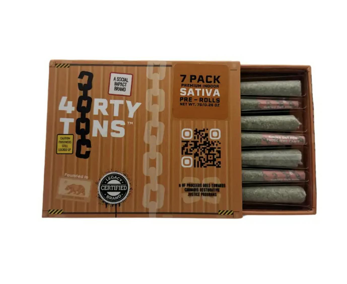 40 Tons | Funky Charms | Sativa | 7pk | 7g