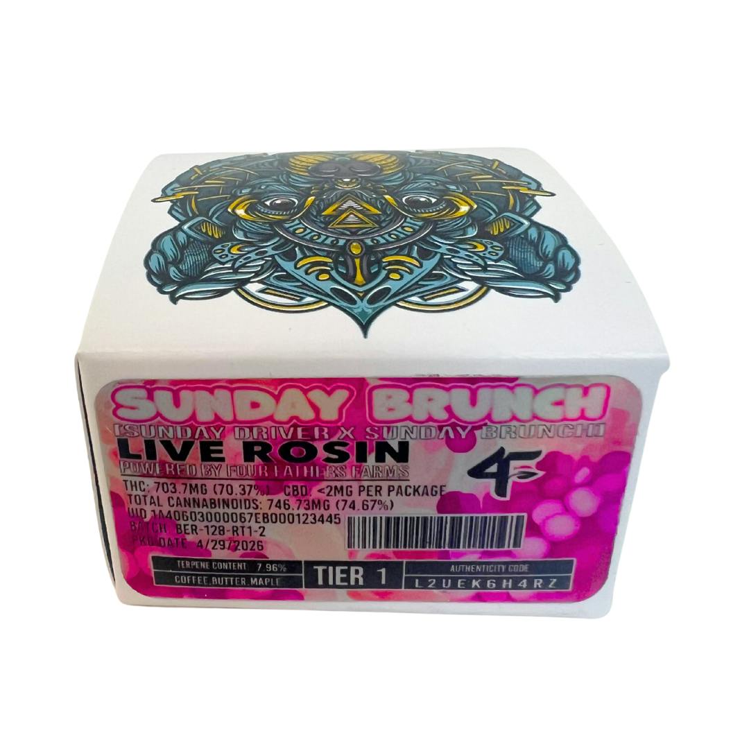 SUNDAY BRUNCH LIVE ROSIN TIER 1