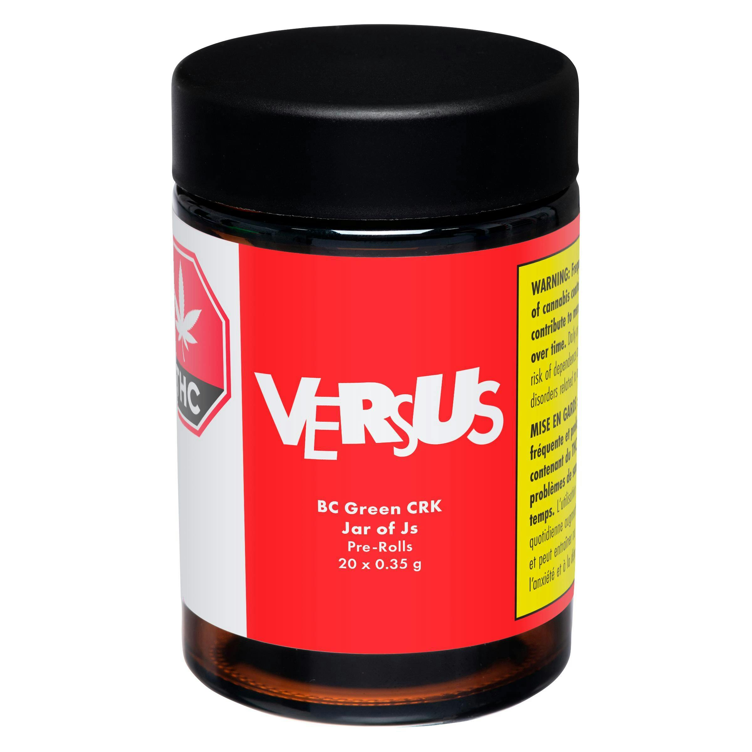 Versus - bc green crk jar of js - 20x0. 35g