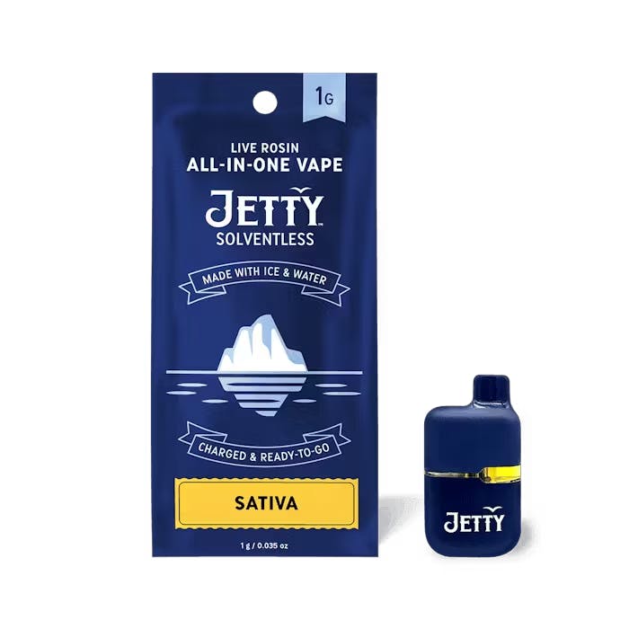 Jetty | Casablanca Peach | Live Rosin Disposable Vape | 1g