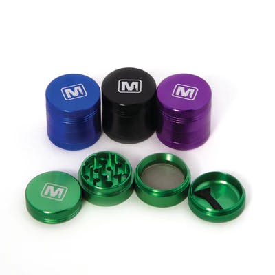 4pc - small aluminum grinder - assorted