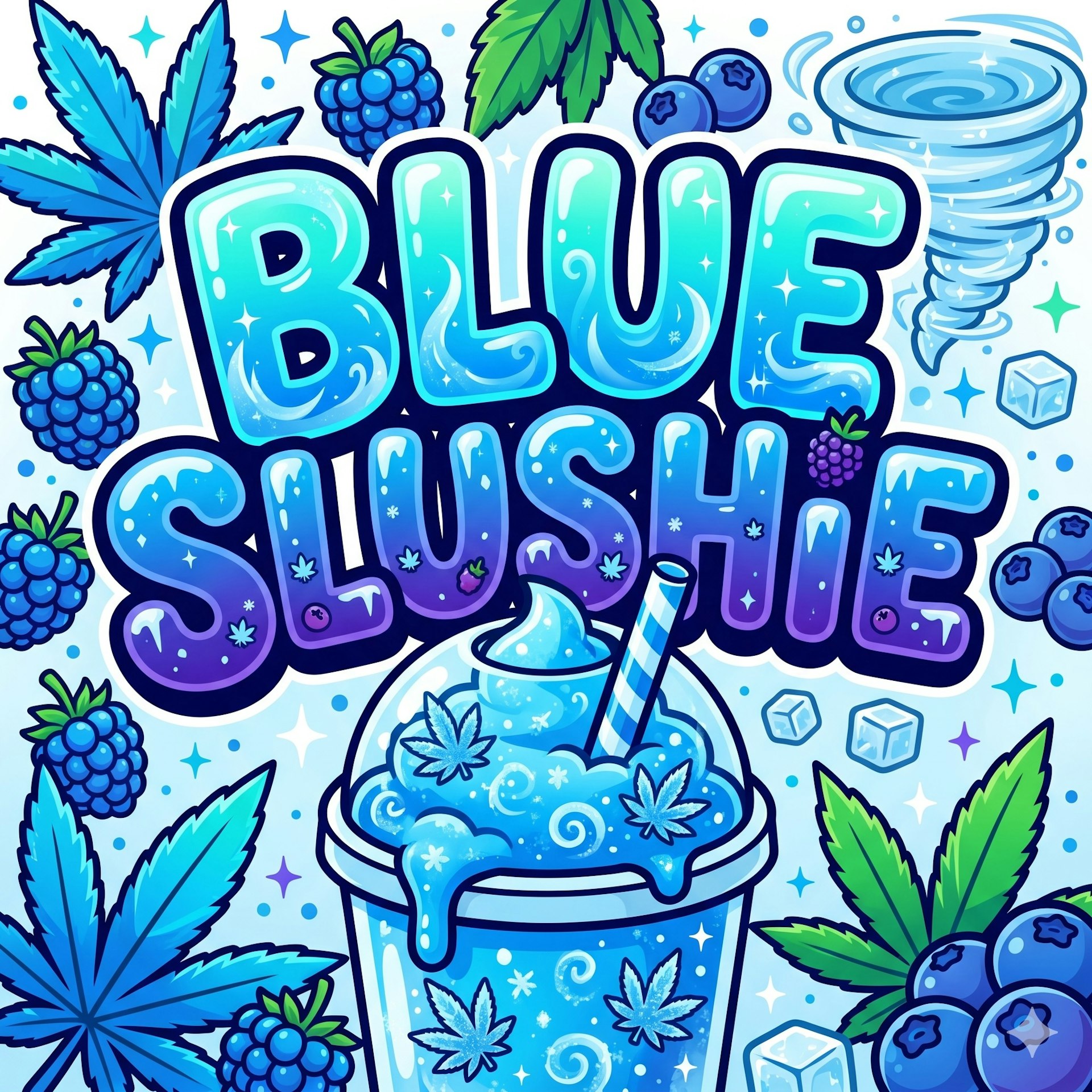 Pleasantrees - Blue Slushie - Buds