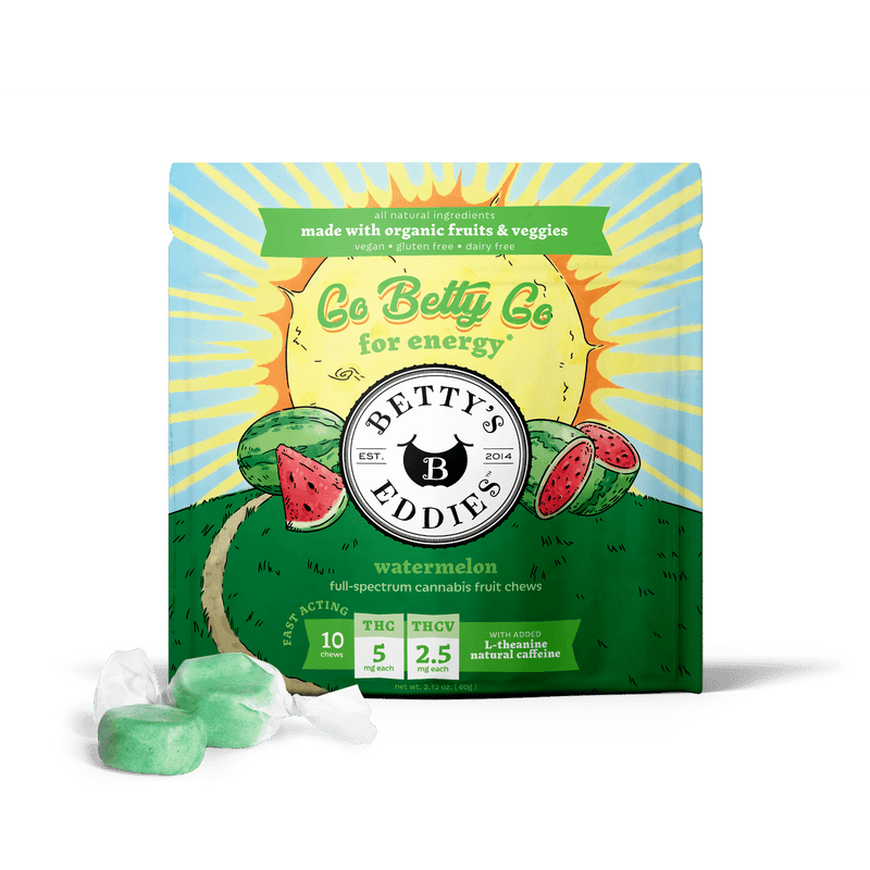Product TRIAL PACK - Betty's Watermelon Chews | Edibles | 10mg