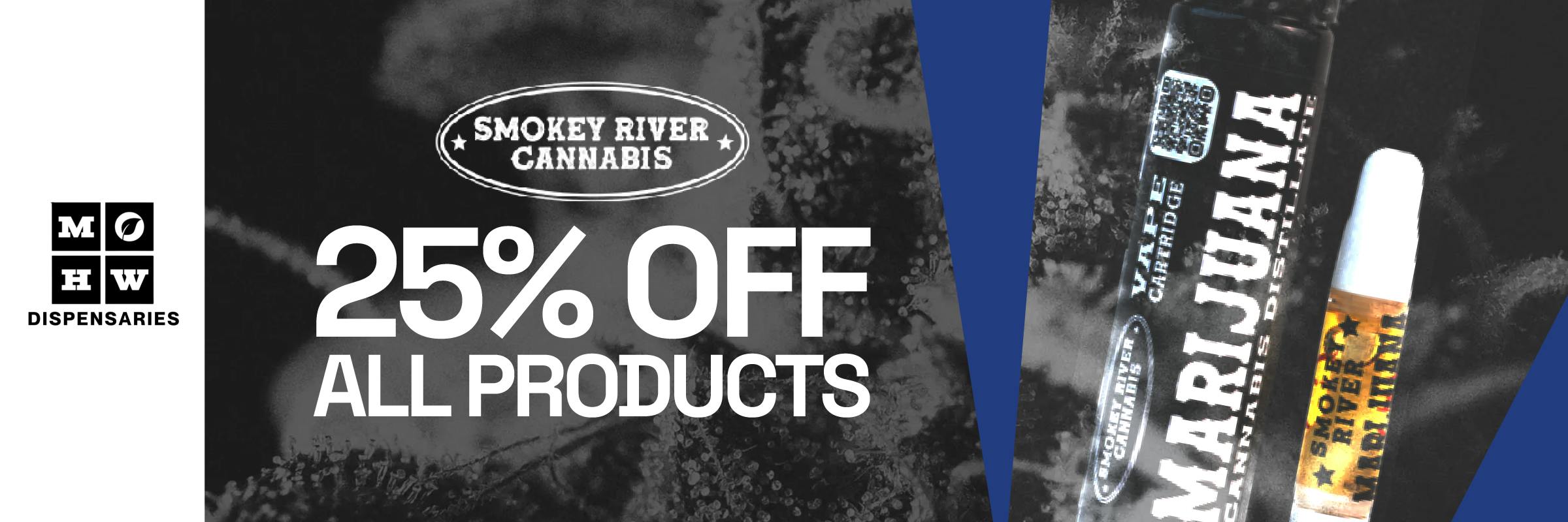 25% off smokey river