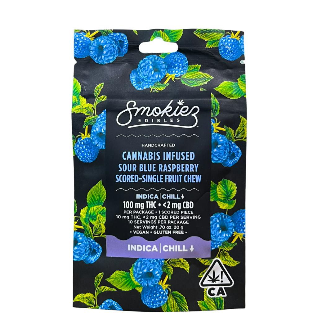 SOUR BLUE RASPBERRY FRUIT CHEWS