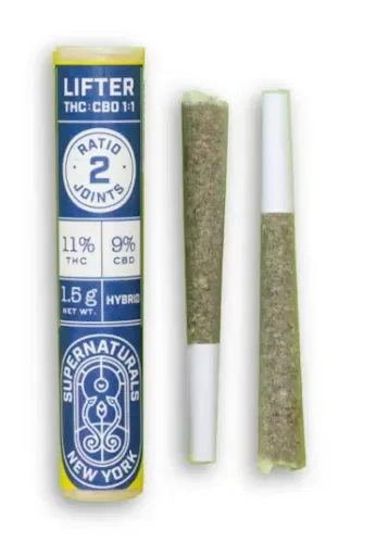 Supernaturals | LIFTER | Ratio Preroll Joint I 2pk | 1.5g-1