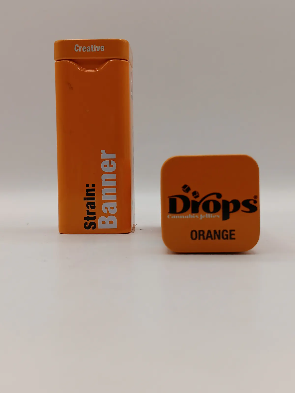 20pc. Orange 100mg (Drops) 44.0g Edibles | Drops