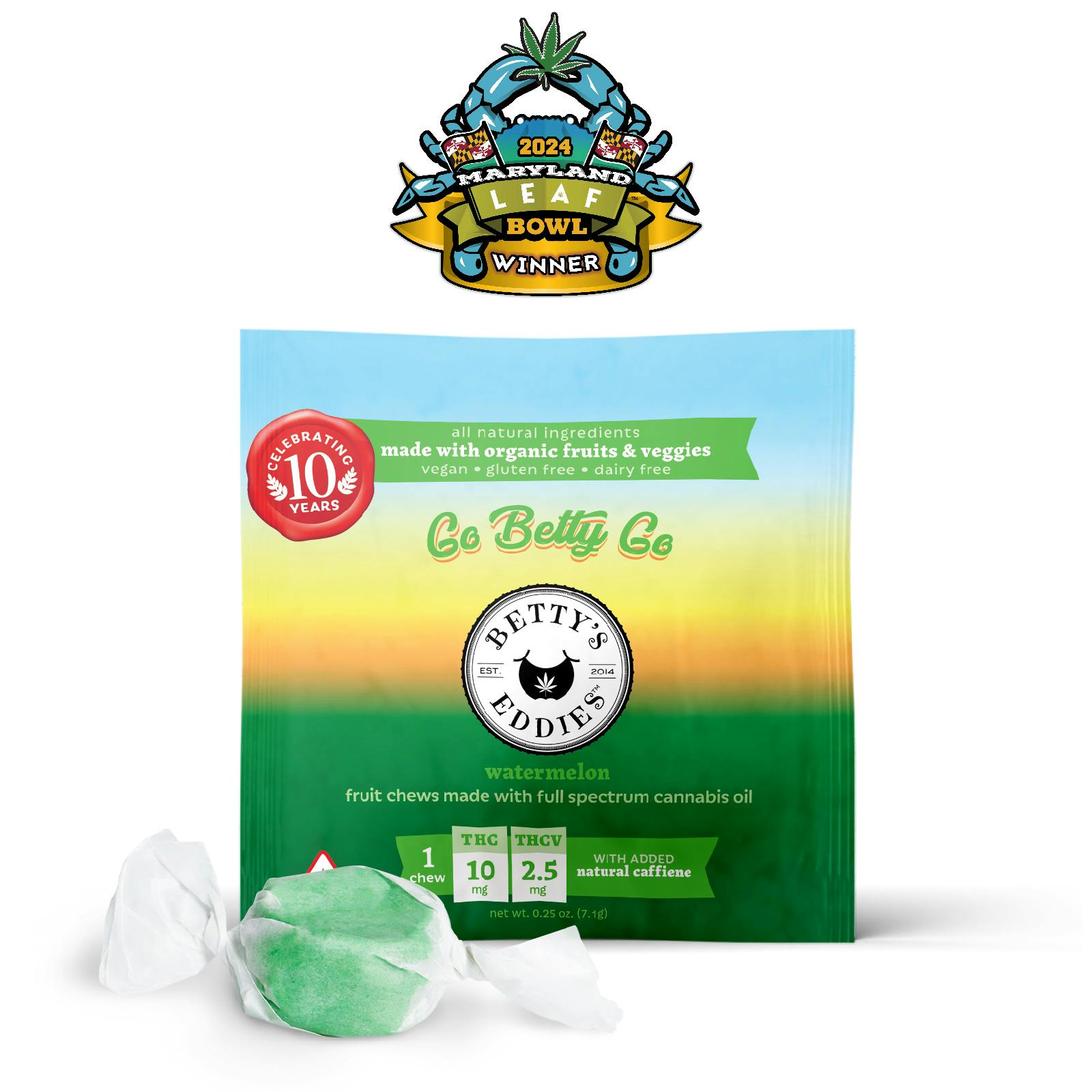 Shop Betty's Eddies Lemon Agave Bedtime Betty's [10pk] (100mg THC