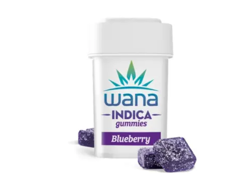 Wana | Blueberry | Indica | 10mg/Gummy | 10pk-1