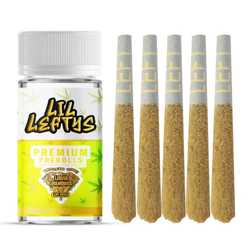 Left Coast - 5 Pack .75g Infused Prerolls - Pineapple Splash