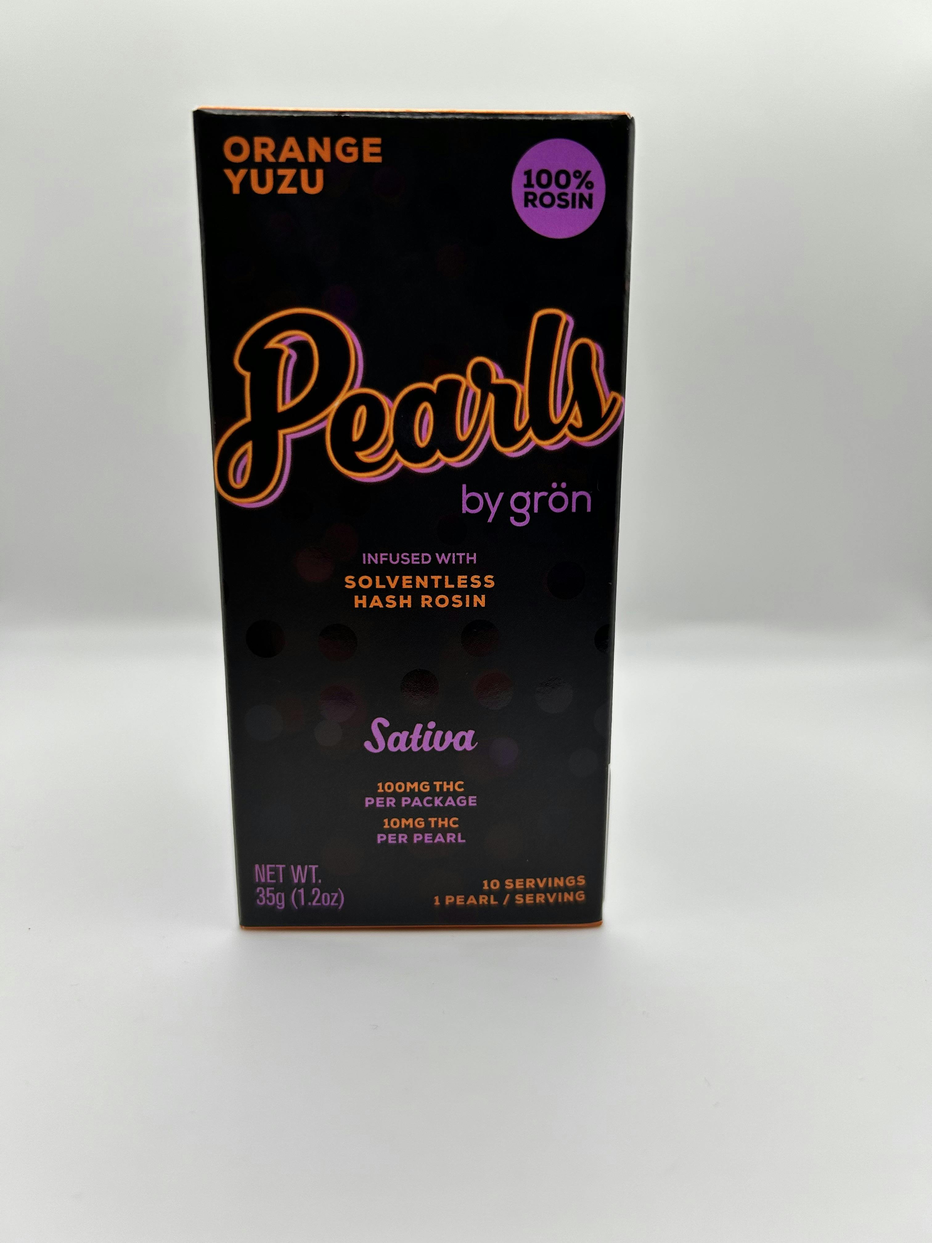 Photo of Orange Yuzu Pearls