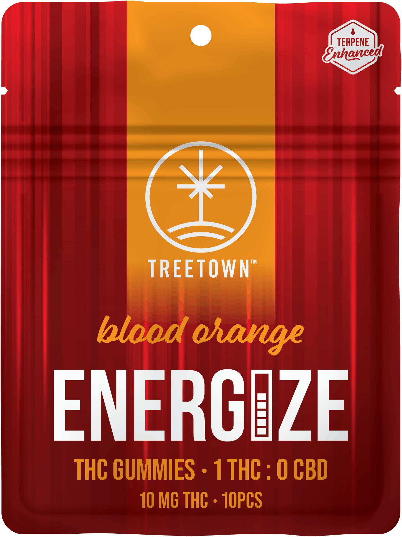 Product: Blood Orange Energize | 10mg x 10pk | TreeTown