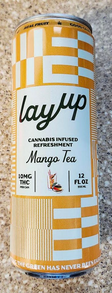 Mango Tea | 10mg | Infused Refreshment | Single Can | Layup