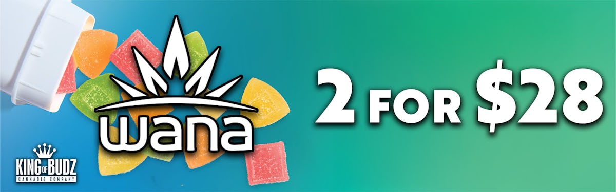 2/$28 Wana Edibles