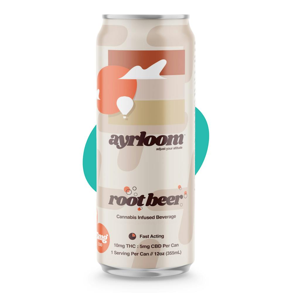 Product Ayrloom | Root Beer | 2:1 | 10MG THC : 5MG CBD| Singles