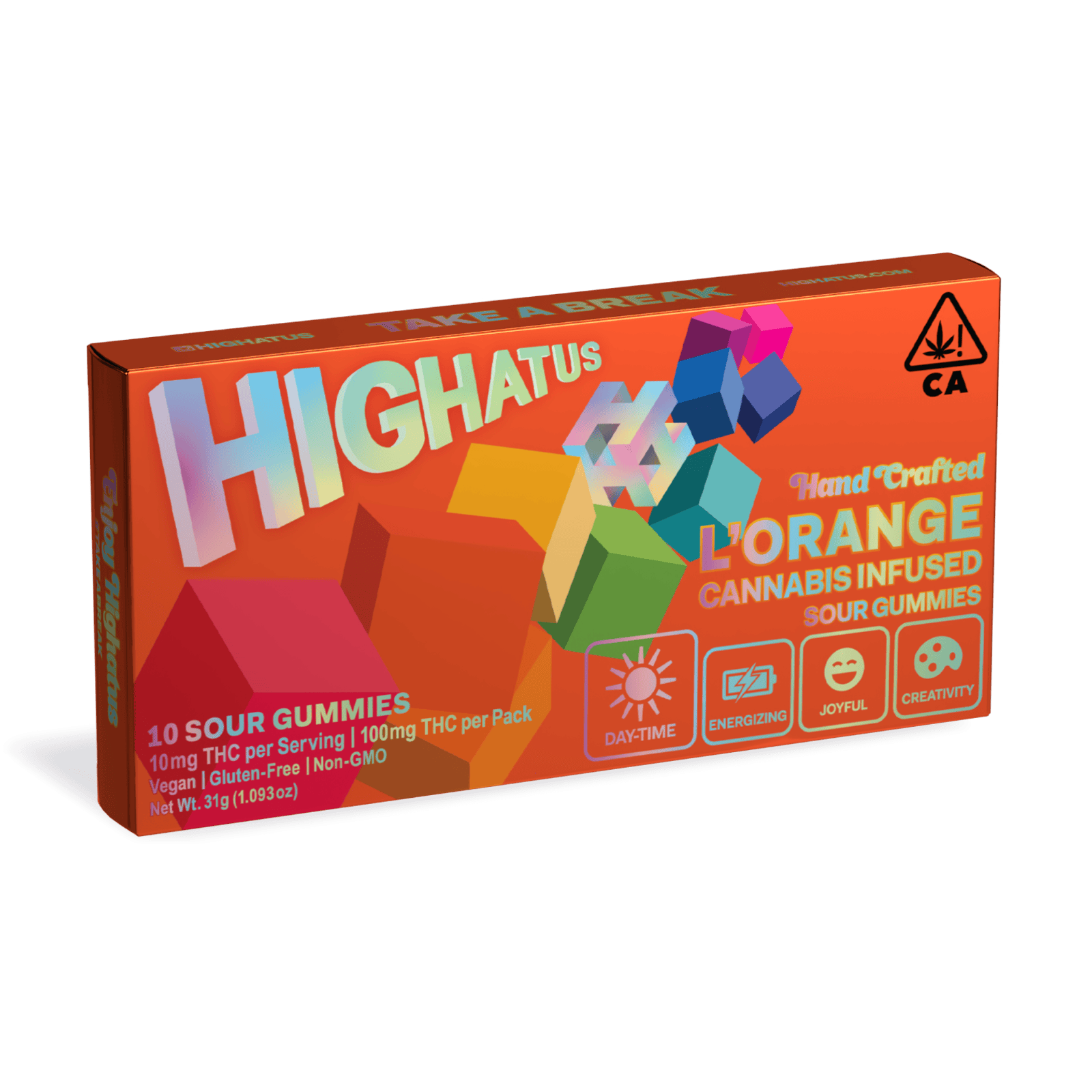 L'Orange Sour Gummies | 100mg