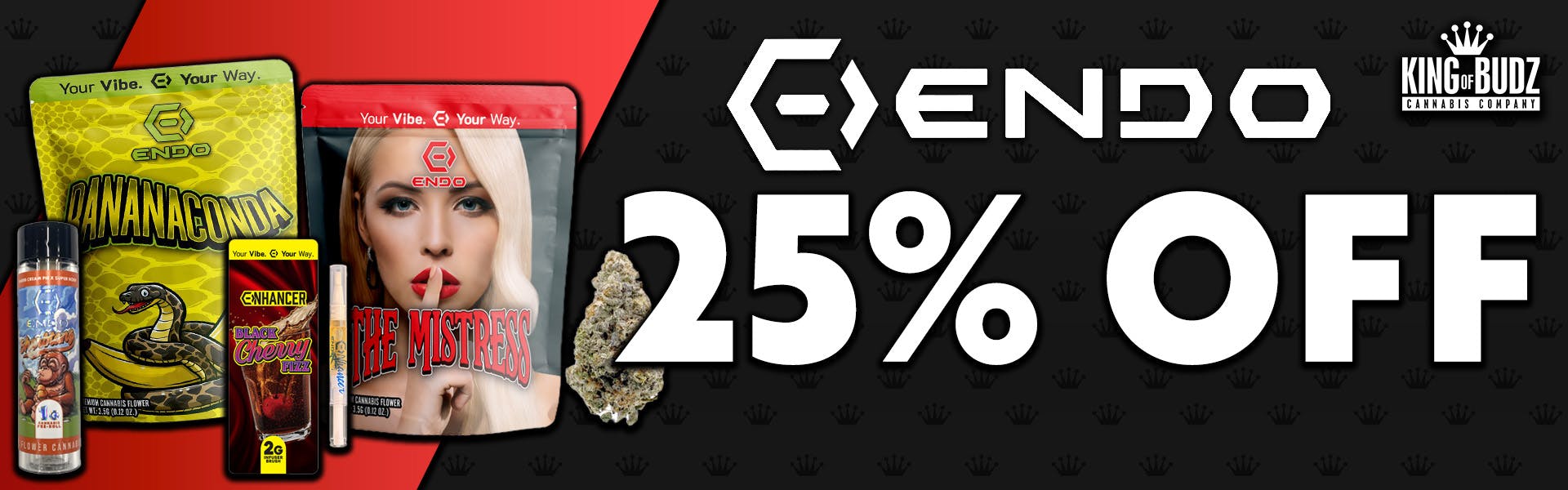 ENDO - 25 Percent OFF (DOES NOT INCLUDE DELI)