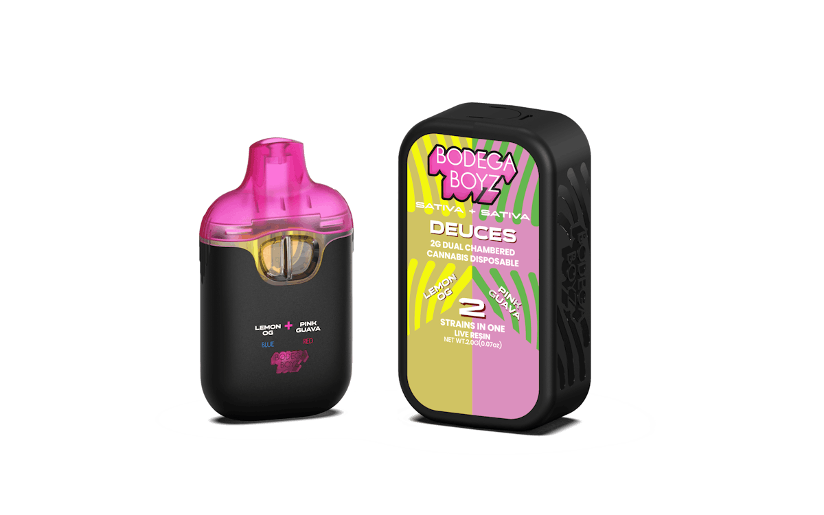 Photo of Bodega Boyz Lemon OG x Pink Guava Live Resin Vape