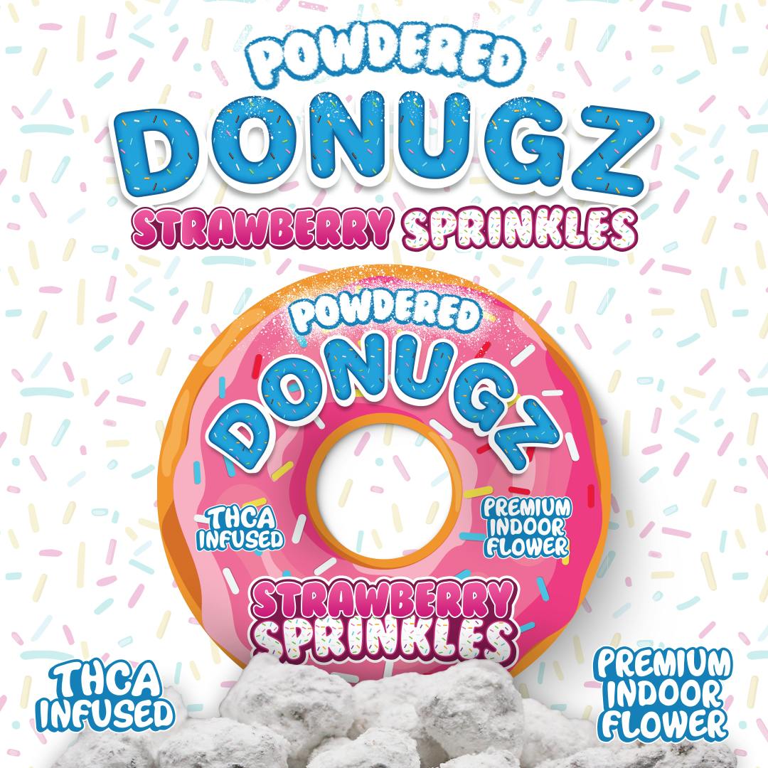 Powdered Donugz - 3.5g Infused Prepack - Strawberry Sprinkles