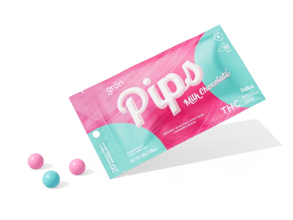 Pips | Milk Chocolate | 20pk Chocolates | 100mg