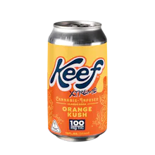Keef - 100mg Soda - Orange Kush Xtreme
