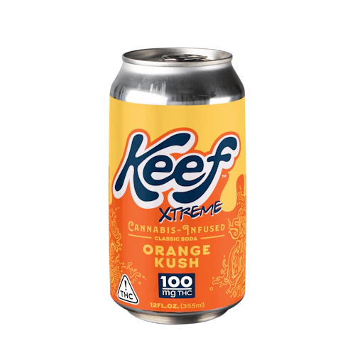 Keef - 100mg Soda - Orange Kush Xtreme
