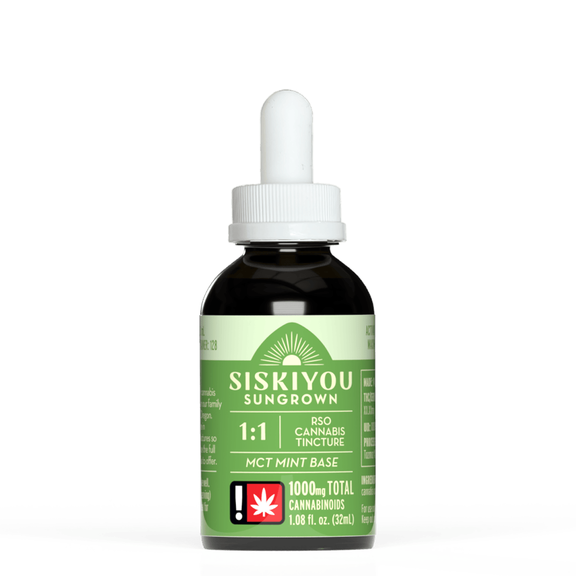 1:1 MCT Peppermint Tincture | Nectar - Eugene Oak