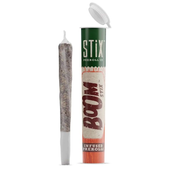 Boom Stix | 1g | Infused PreRoll | Boom Stix (Sativa)