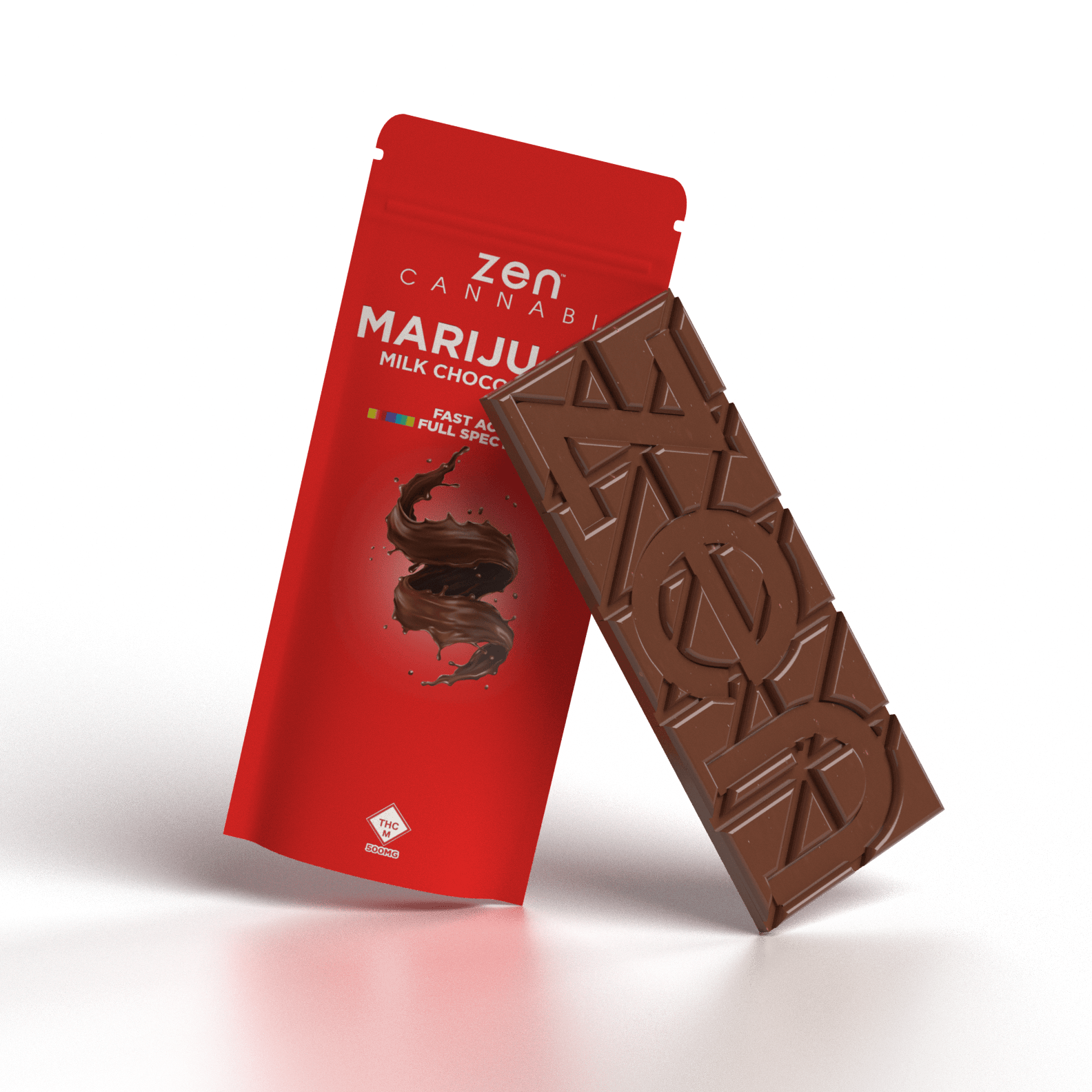 Zen | Chocolate Bar | Milk Chocolate 500mg | Flora Farms Chippewa