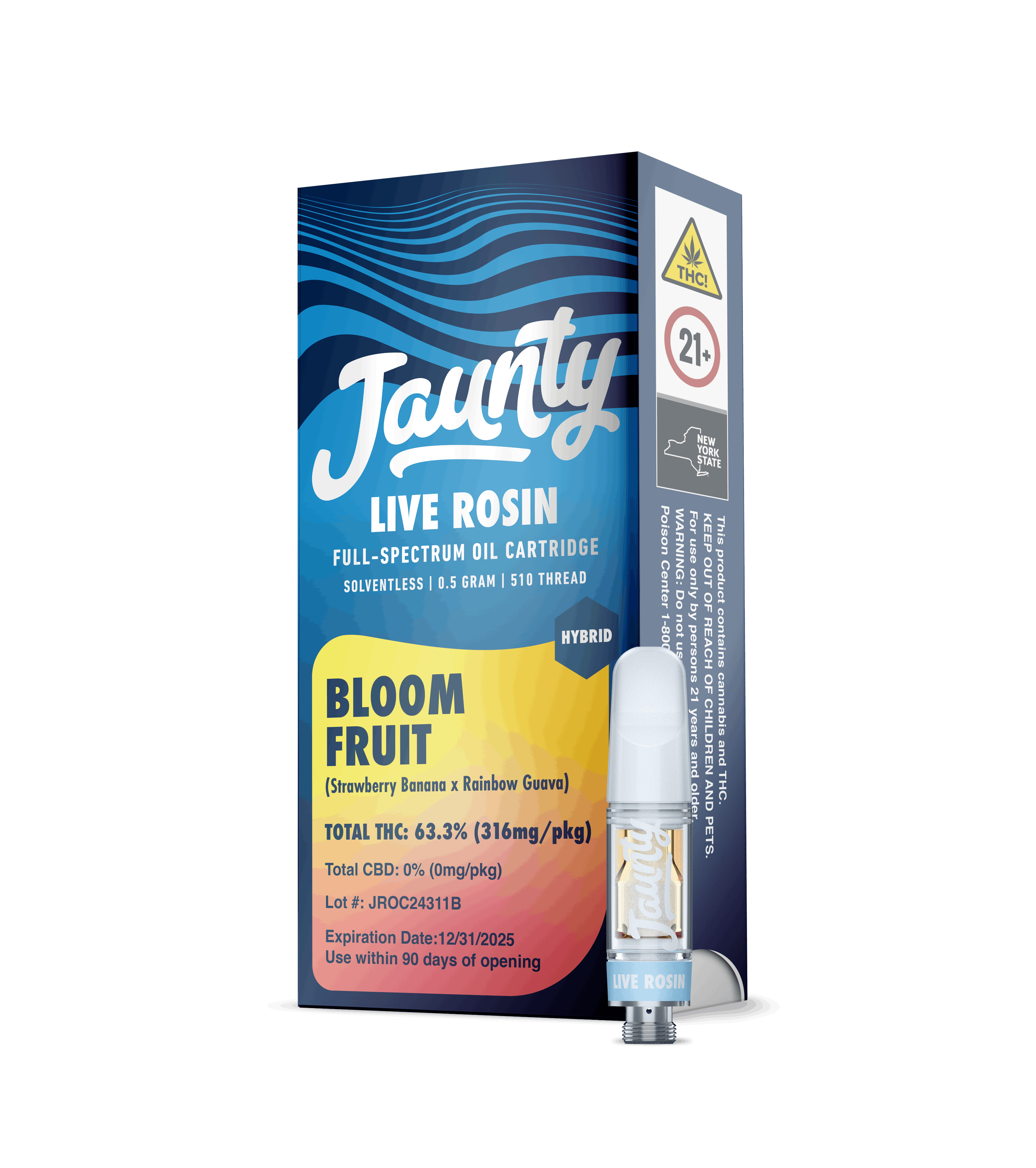 Photo of Jaunty | Bloomfruit 510 | 0.5g Rosin