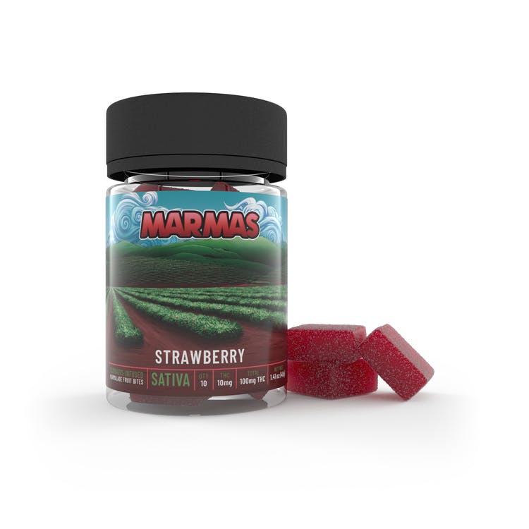 Marmas: Sativa Strawberry - 10pk 100mg