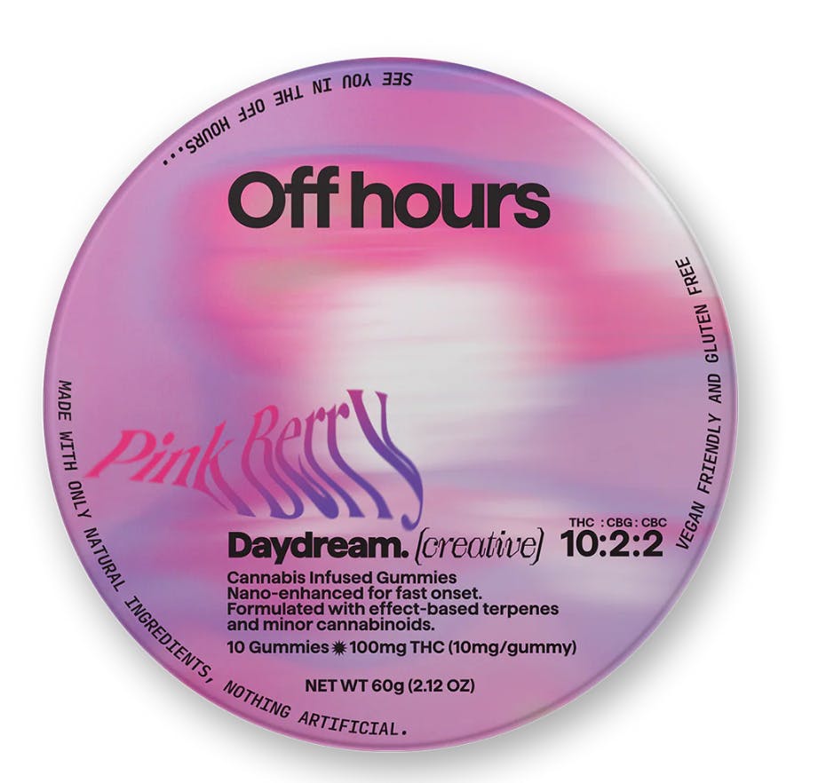 Product Gummies | Daydream Pink Berry (S/H) | Off Hours