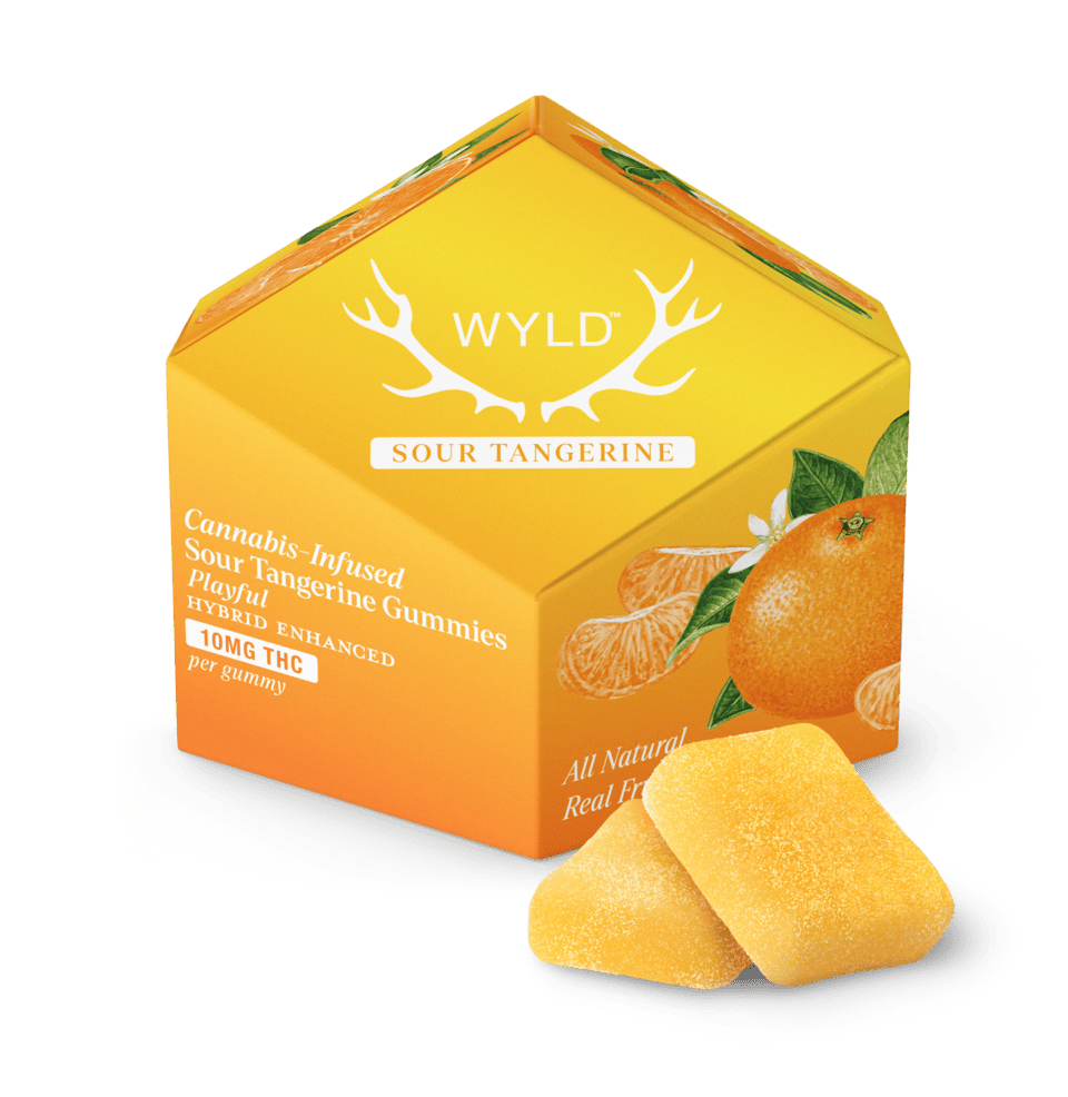 Product KR Wyld Gummy (Hybrid) - Sour Tangerine 100mg