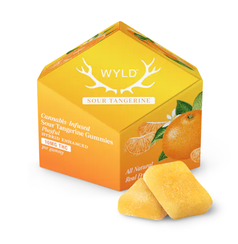 Sour Tangerine Hybrid Enhanced Gummies-1