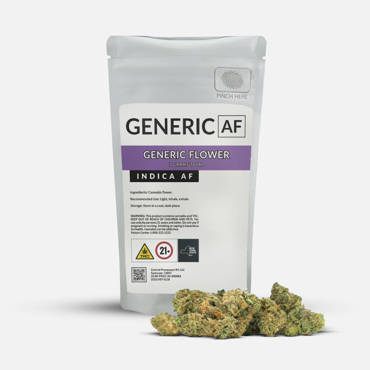 Photo of Generic AF | Indica Blend | Flower