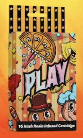 Product: Play | Live Resin Infused Vape Cart - 1g - Frozen Grapes