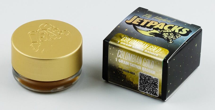 Colombian Gold Badder | Sativa | Jetpacks