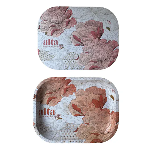 Alta | Rolling Tray | Pink Floral-1